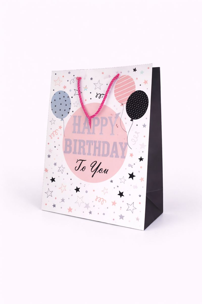 BOLSA DE REGALO HAPPY DIRTHDAY 26*32*12