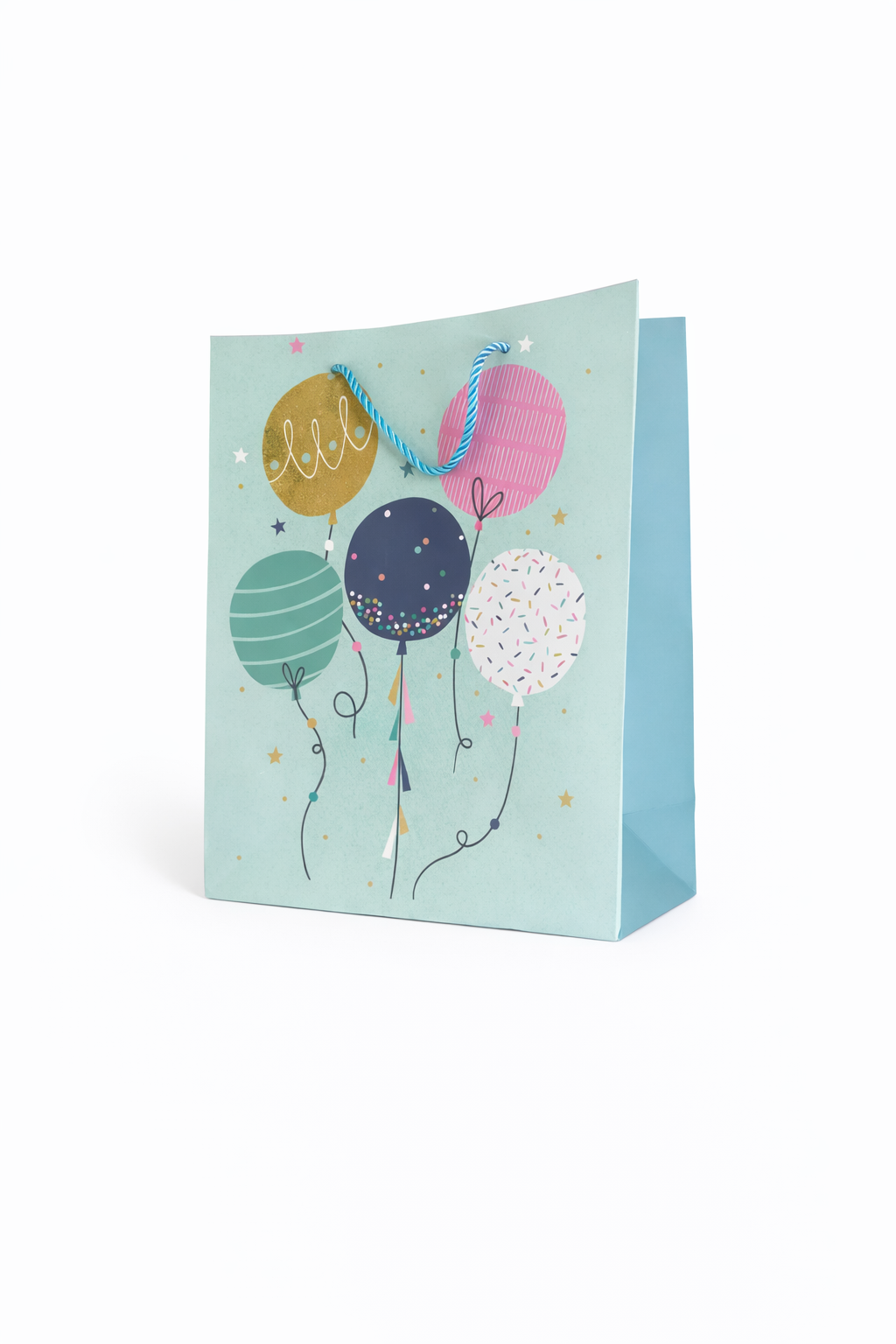 BOLSA DE REGALO HAPPY BIRTHDAY GLOBOS 26*32*13