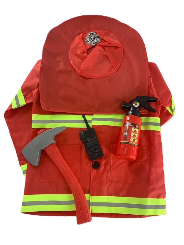 DISFRAZ BOMBERO NIÑO T L