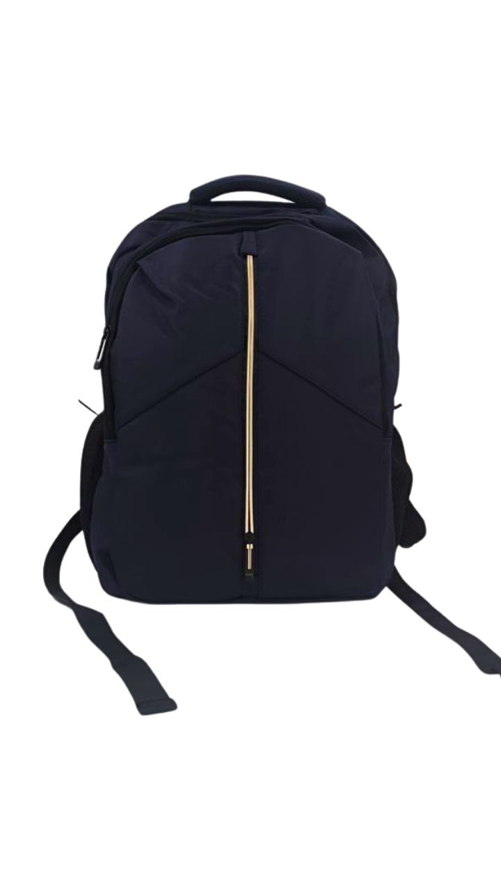 BOLSO ESCOLAR 47*31*13 CM UNICOLOR CIERRE REFLECTIVO VERTICAL