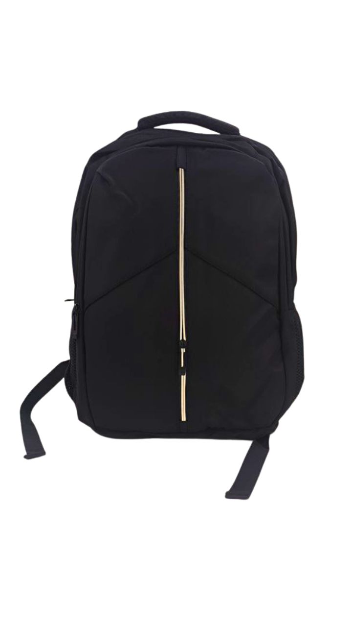 BOLSO ESCOLAR 47*31*13 CM UNICOLOR CIERRE REFLECTIVO VERTICAL