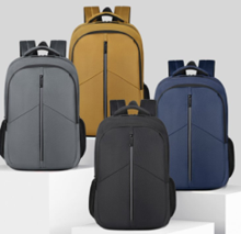 BOLSO ESCOLAR 47*31*13 CM UNICOLOR CIERRE REFLECTIVO VERTICAL