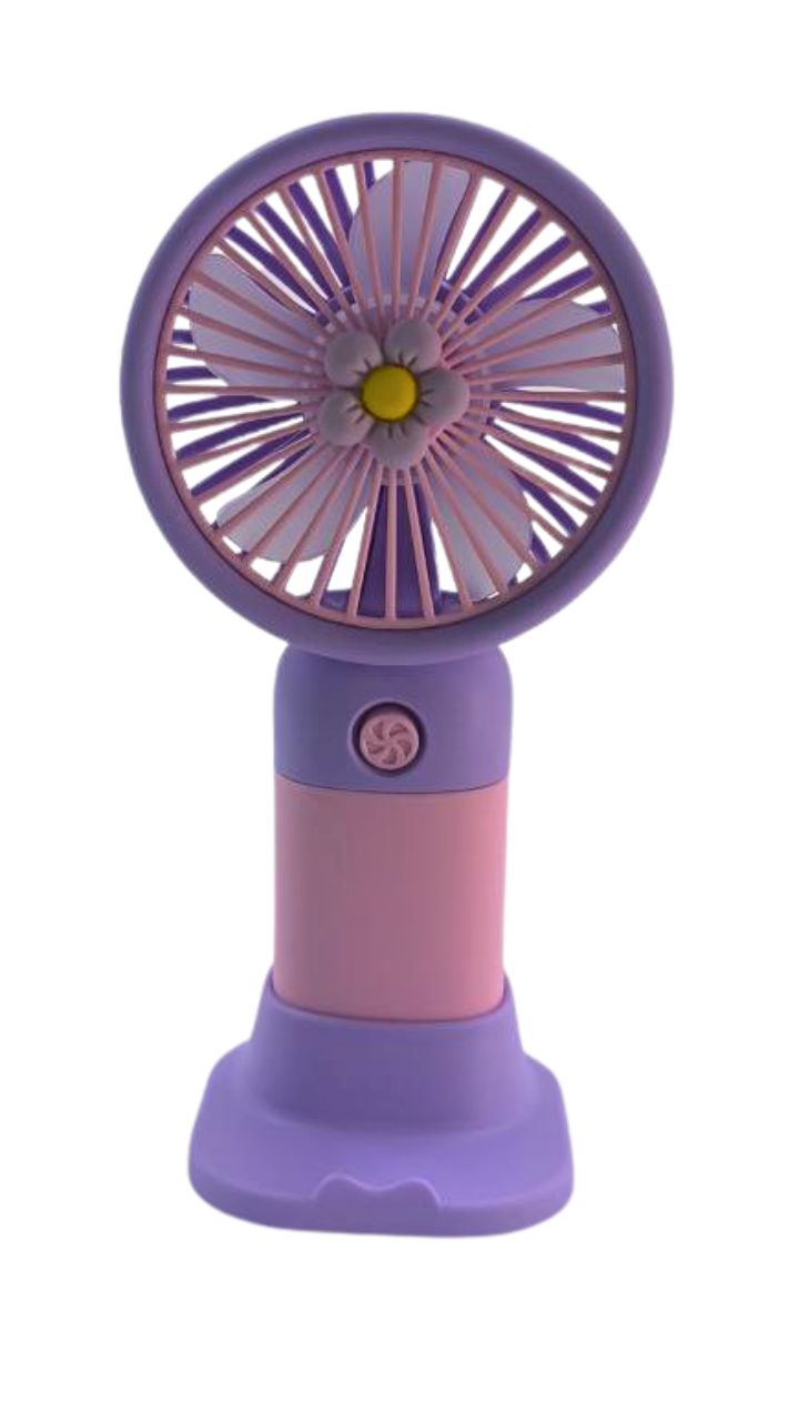 MINI VENTILADOR PORTATIL CON FLOR