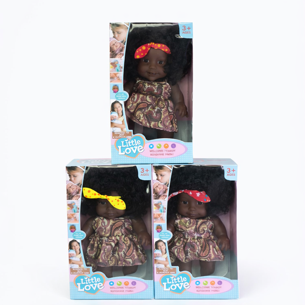 MUÑECA LITTLE LOVE MORENA