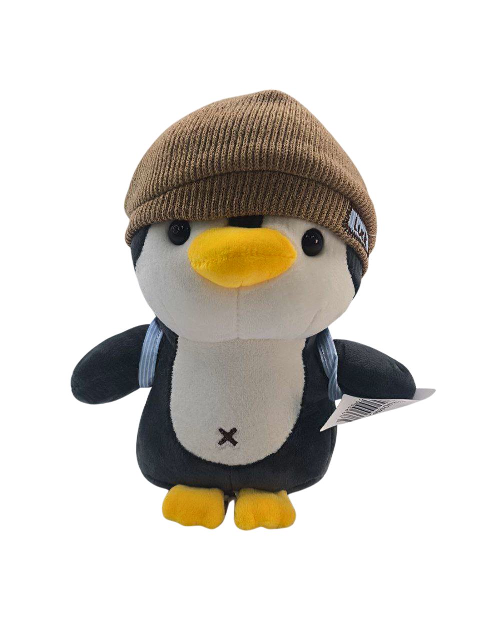 PELUCHE PINGUINO CON GORRO