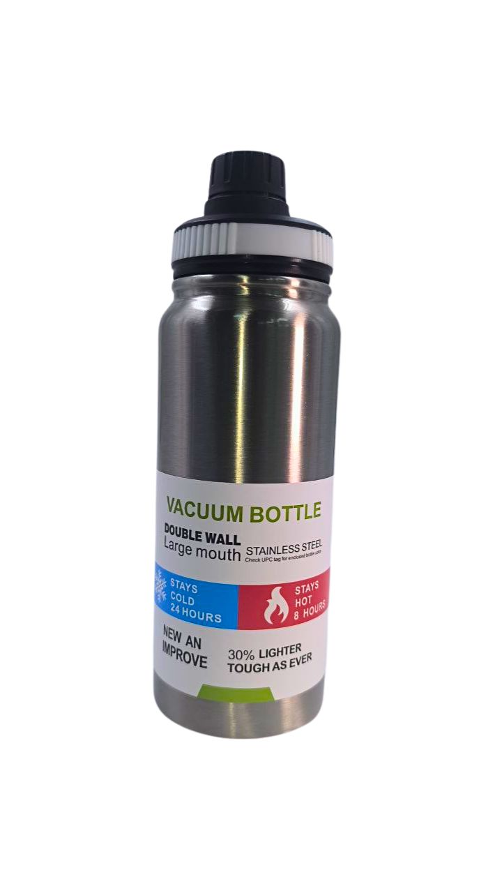 TERMO 600ML UNICOLOR METALICO