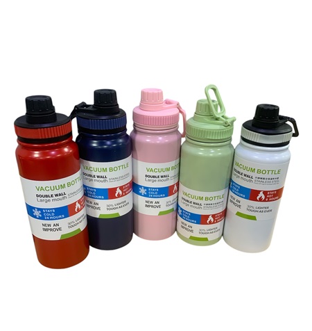 TERMO 600ML UNICOLOR METALICO