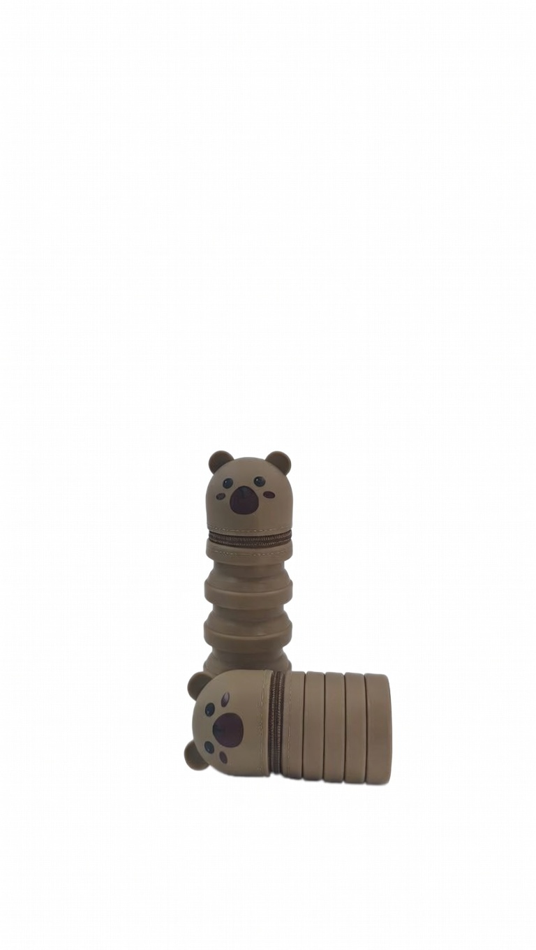 CARTUCHERA EXPANDIBLE OSITO DE GOMA 13.5 CM