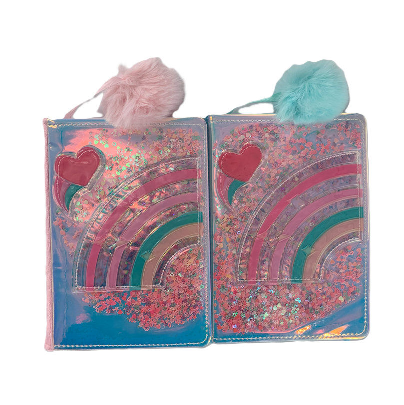 LIBRETA 1L/80H ARCOIRIS/MARCAPAGINAS