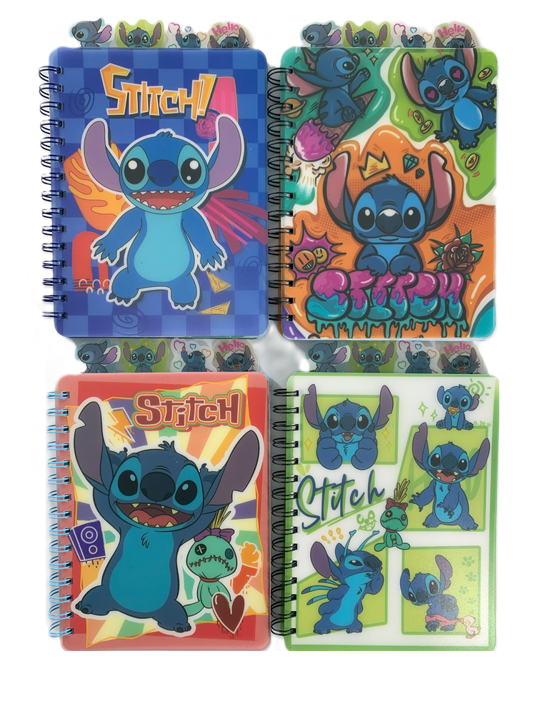 LIBRETA DE APUNTES 1L/100H STITCH
