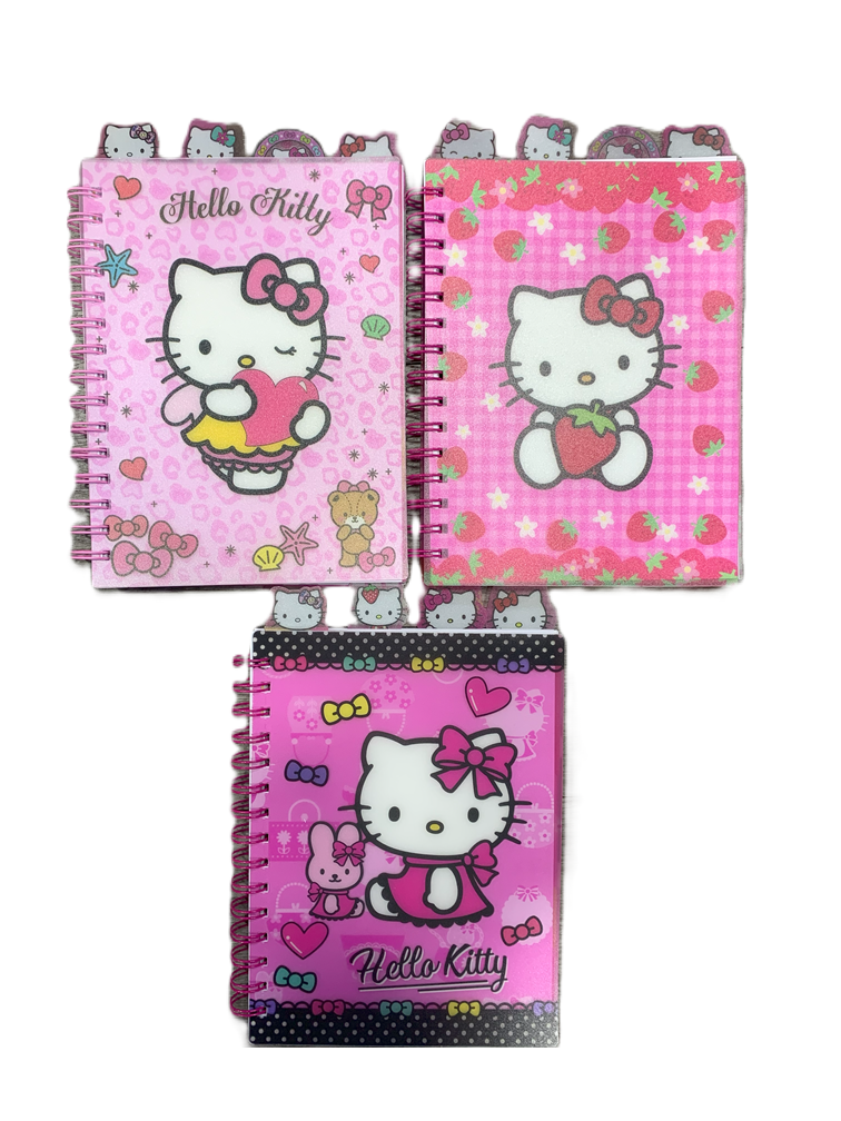 LIBRETA DE APUNTES 1L/100H HELLO KITTY