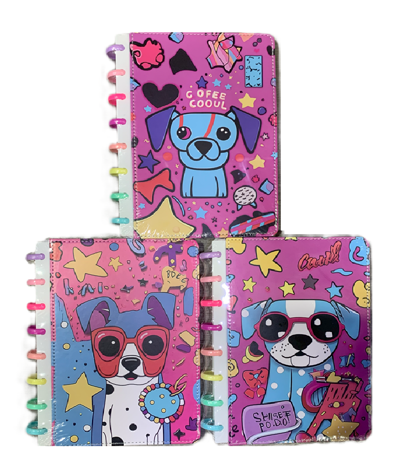 LIBRETA DE APUNTES 1L/100H DOG