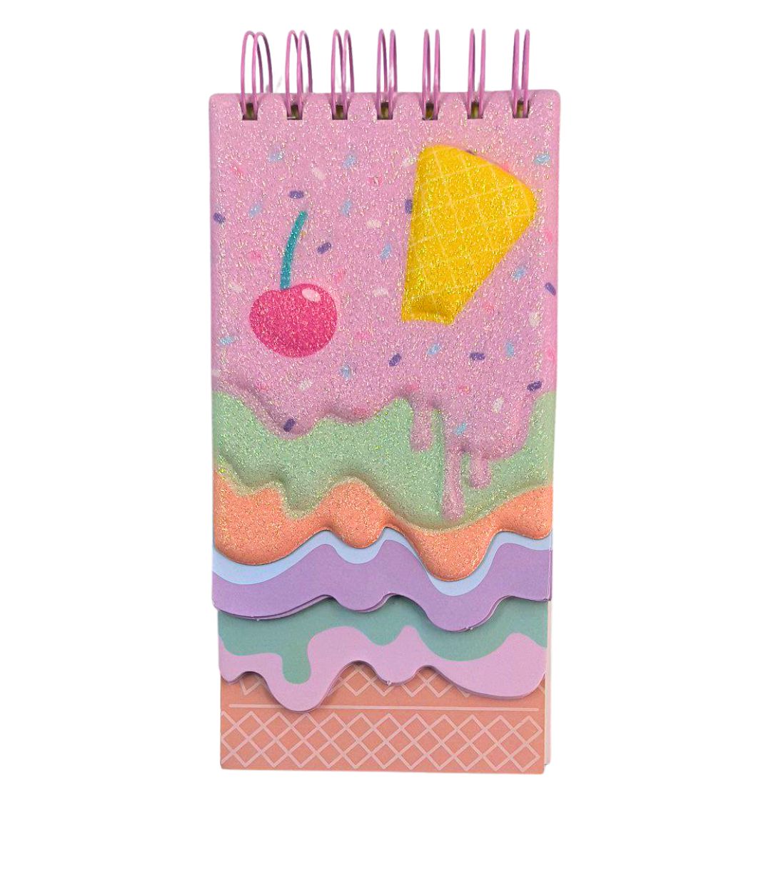 LIBRETA DE APUNTES 1H/100H PASTEL 3D