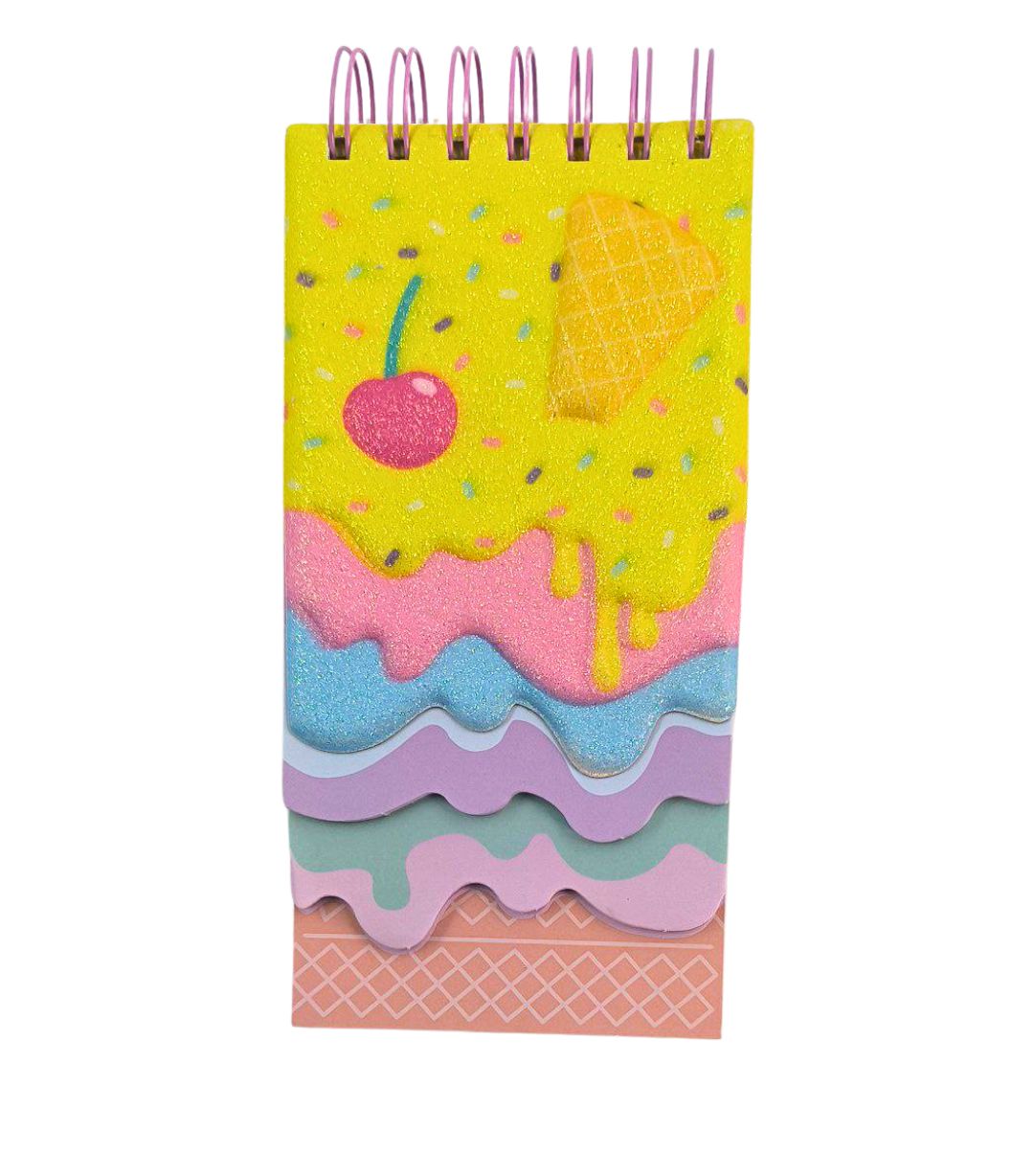 LIBRETA DE APUNTES 1H/100H PASTEL 3D