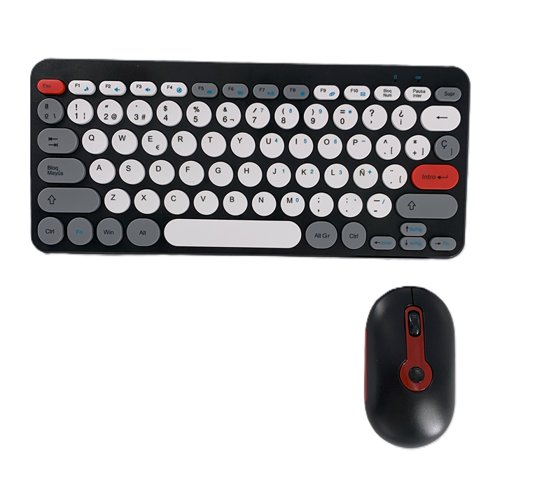 SET TECLADO Y MOUSE INALAMBRICO PEQ HK-09