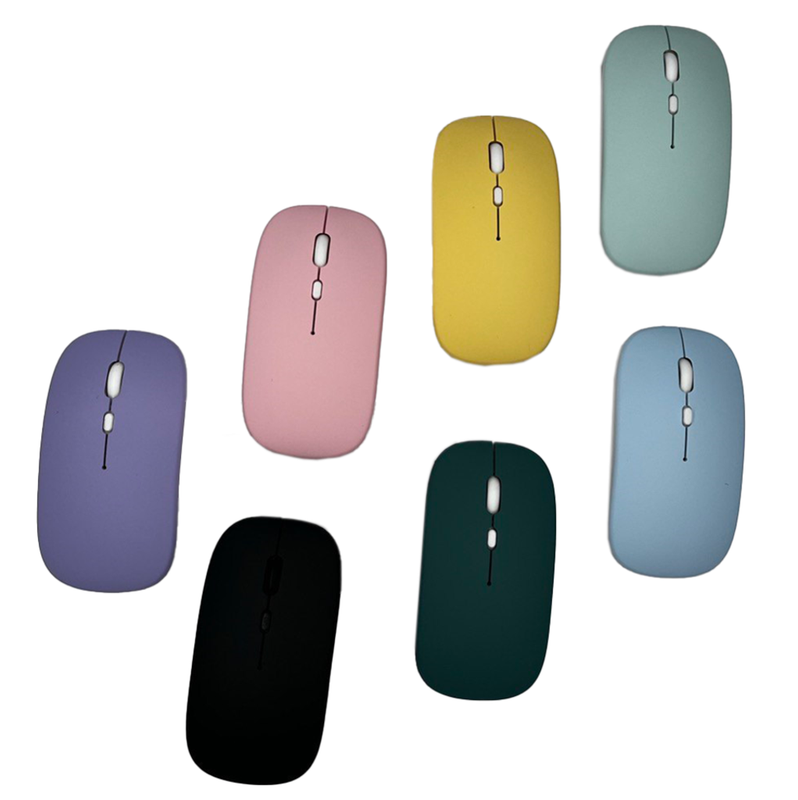MOUSE INALAMBRICO UNICOLOR PASTEL