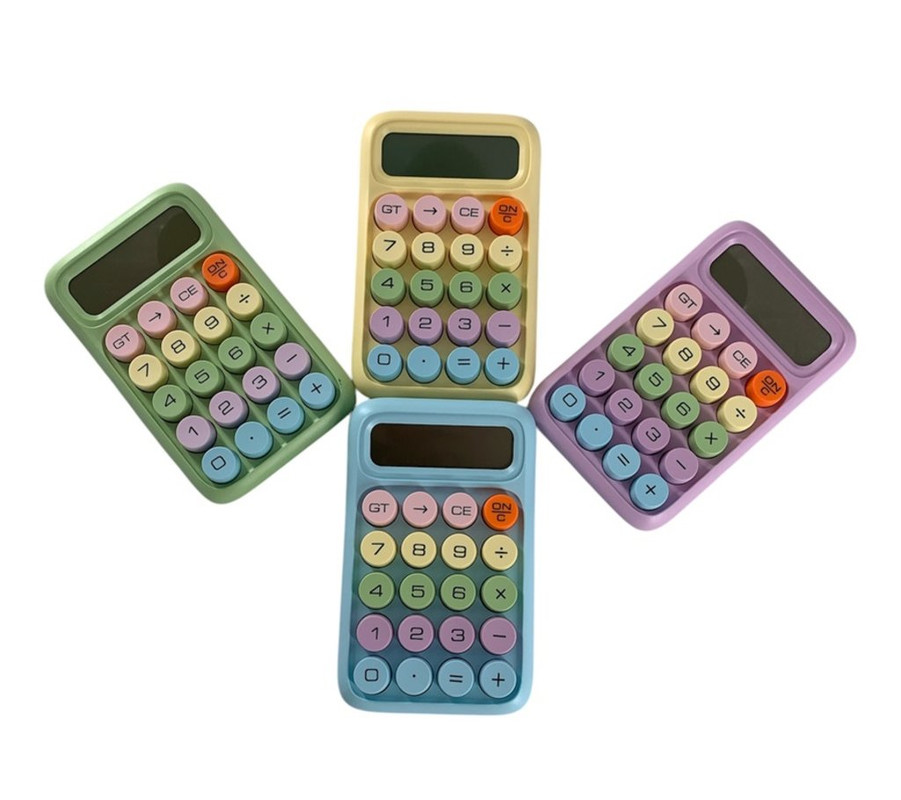 CALCULADORA UNICOLOR MATE 20 TECLAS MM