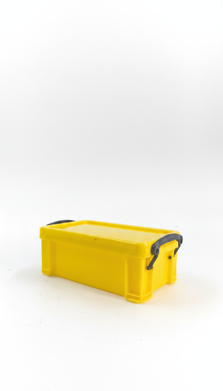 MINI CONTENEDOR PLASTICO UNICOLOR 13.8*9*5.2 CM