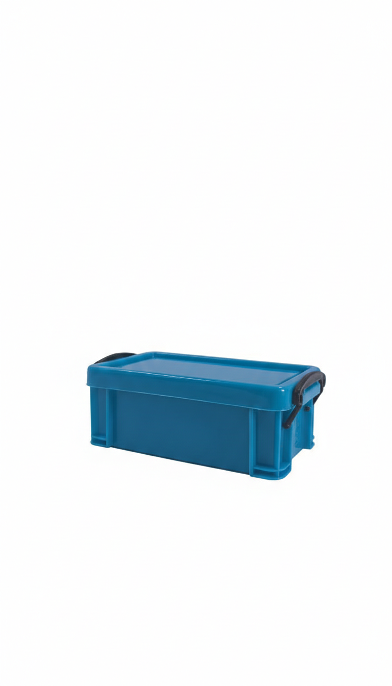 MINI CONTENEDOR PLASTICO UNICOLOR 13.8*9*5.2 CM