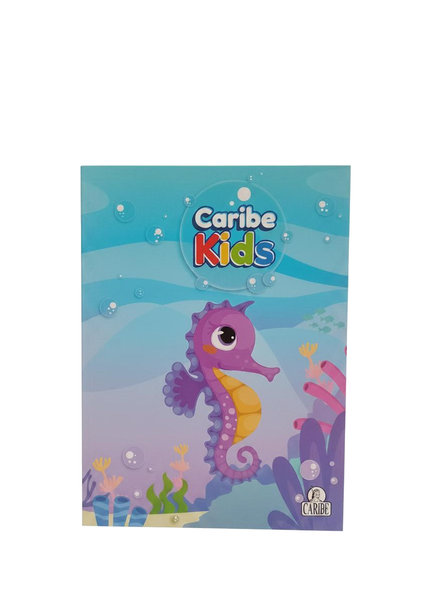 CUADERNO CUADRICULADO CARIBE KIDS 100H
