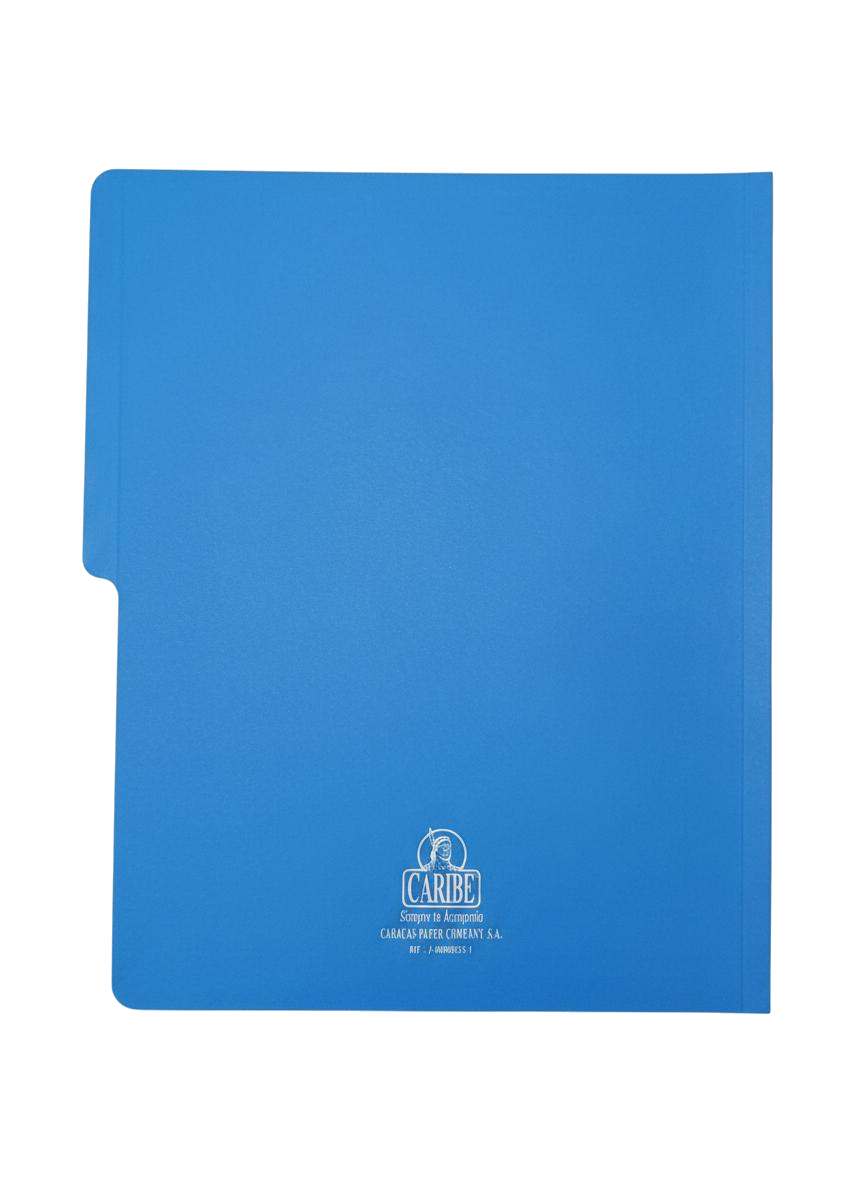 CARPETA COLORS CARTA/AZUL CARIBE