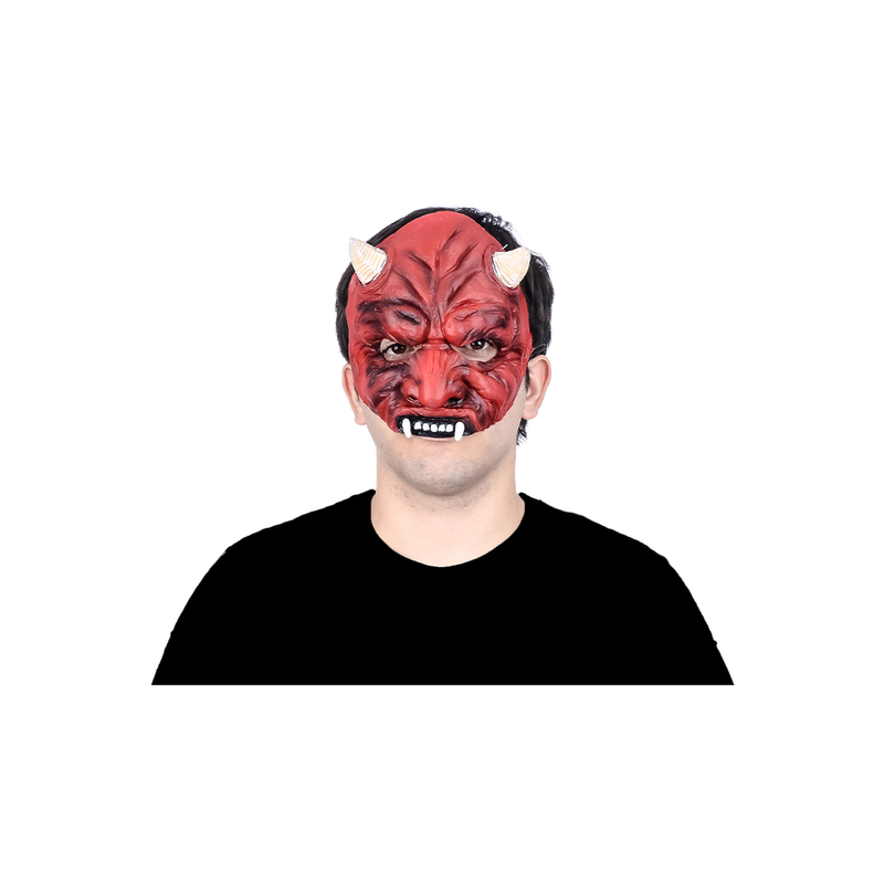 MASCARA LATEX DIABLITO ROJO