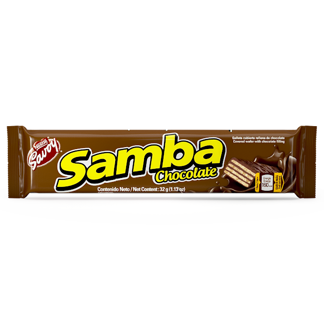 SAMBA CHOCOLATE 32GR SAVOY