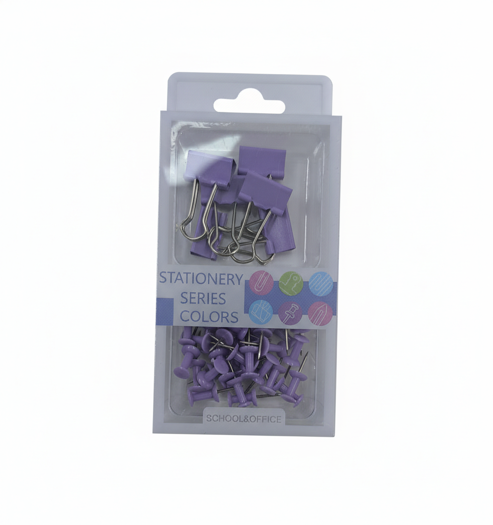 SET GANCHO DOBLE CLIP Y CHINCHE