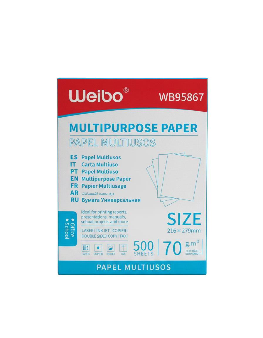 RESMA DE PAPEL WEIBO CARTA