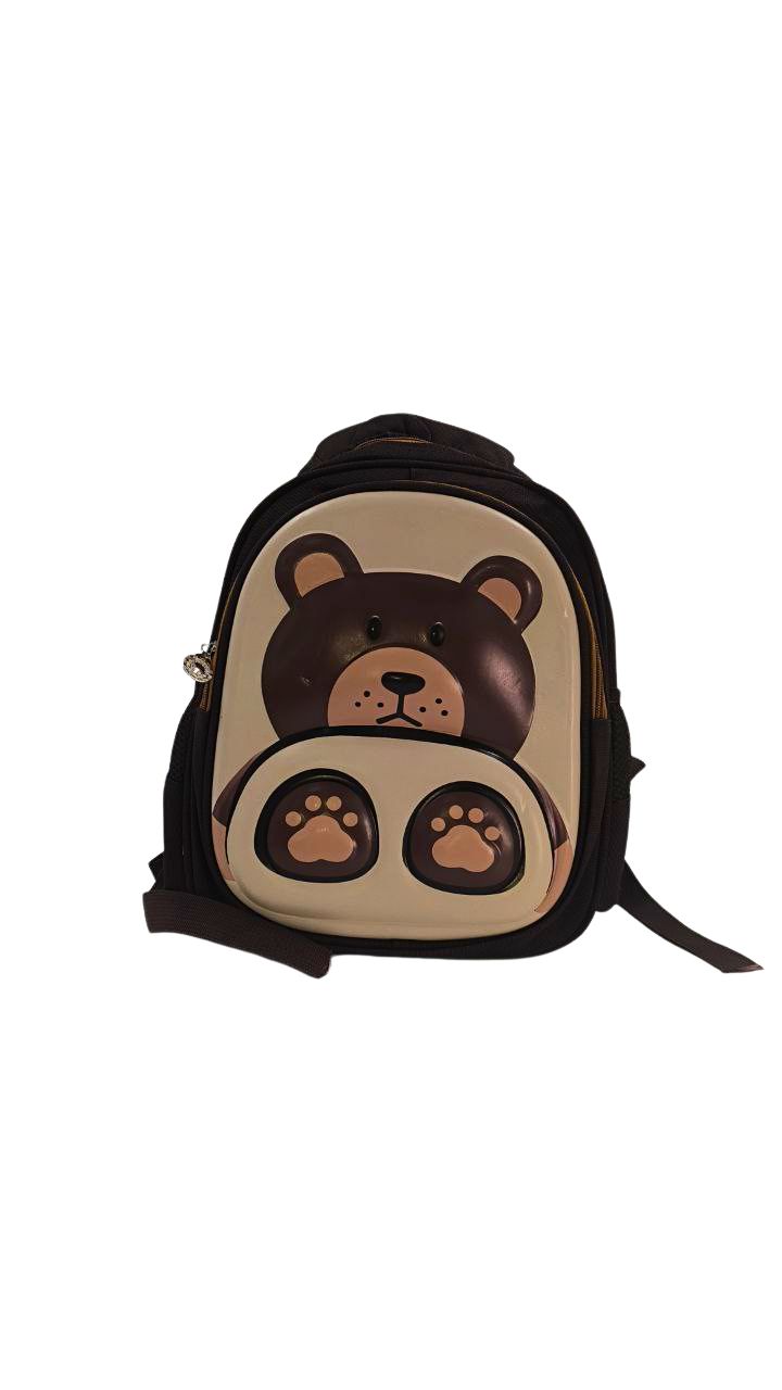 BOLSO 12" ESCOLAR 3D ANIMALES TEXTURIZADO