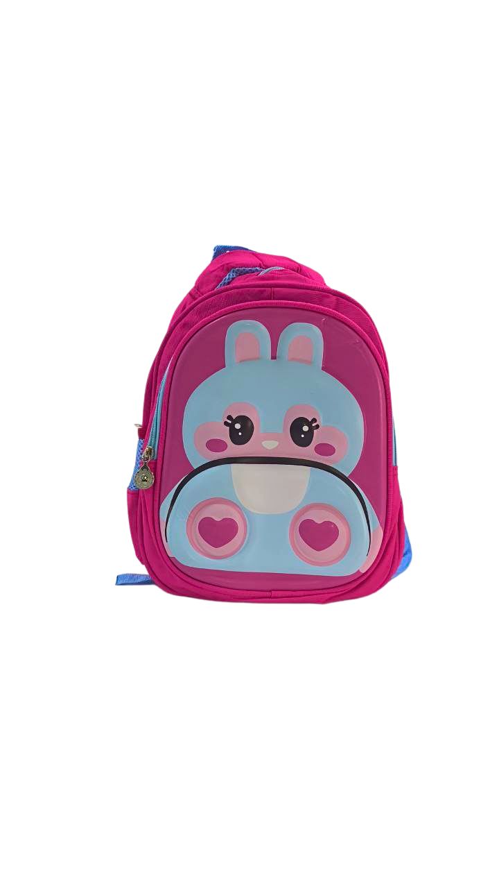 BOLSO 12" ESCOLAR 3D ANIMALES TEXTURIZADO