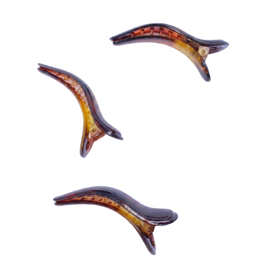 SET PINZA CAREY MARRON PEQ 3 UND