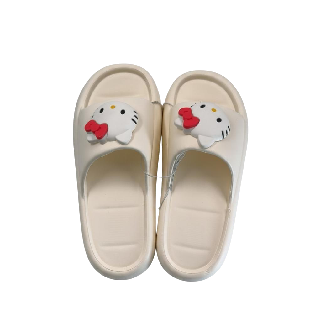 SANDALIAS BLANCAS HELLO KITTY 35-36