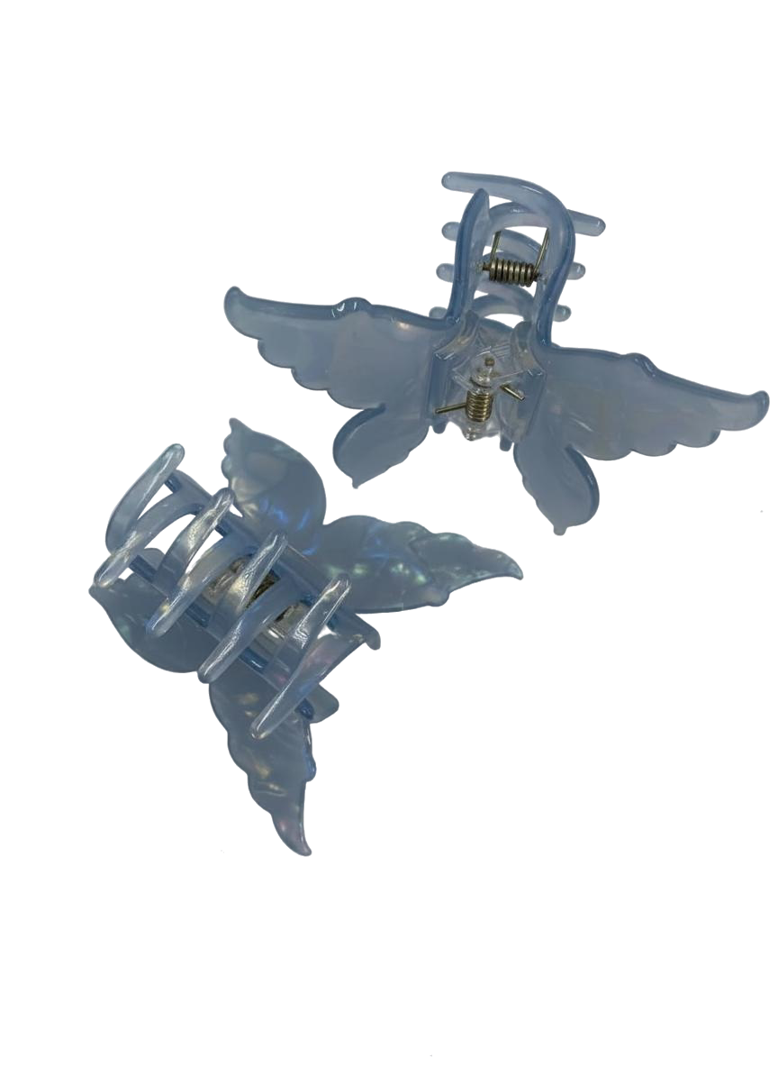 GANCHO NACARADO MARIPOSA (TRANSPARENTE)