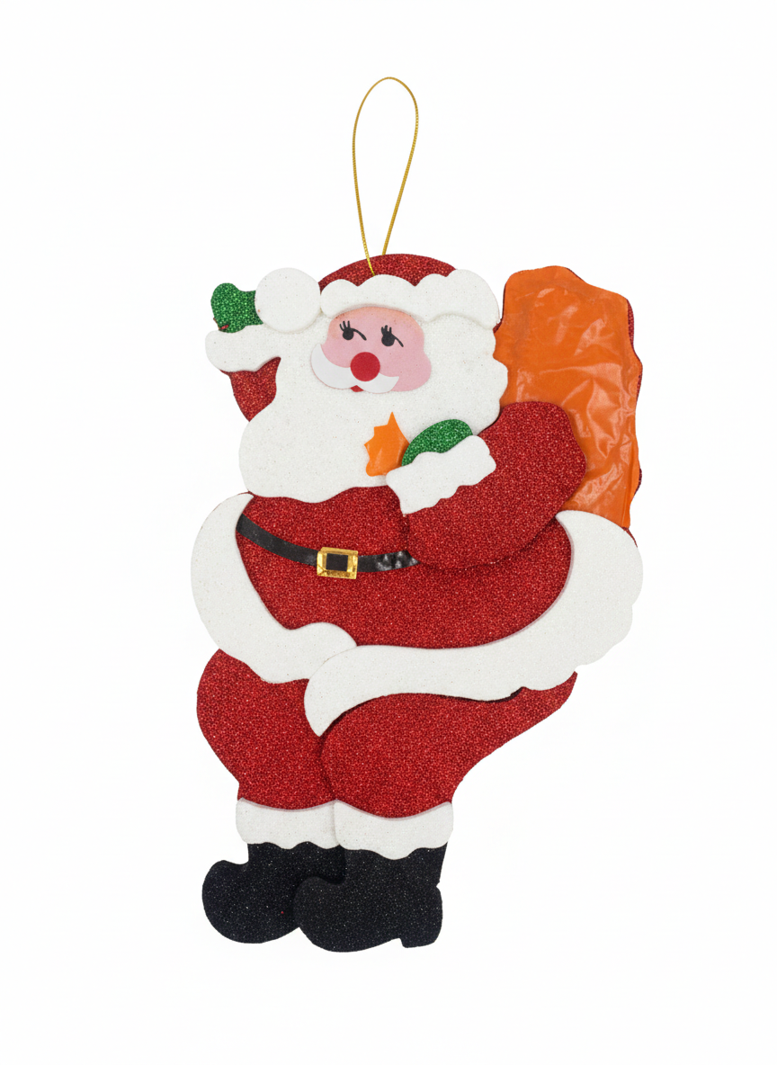 ADORNO DE SAN NICOLAS ESCARCHADO